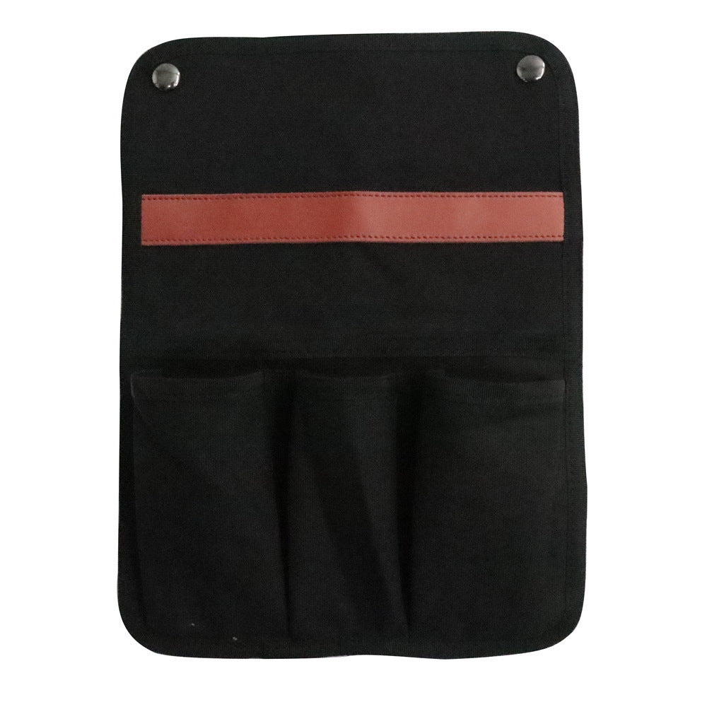 Outdoor chair armrest hanging bag