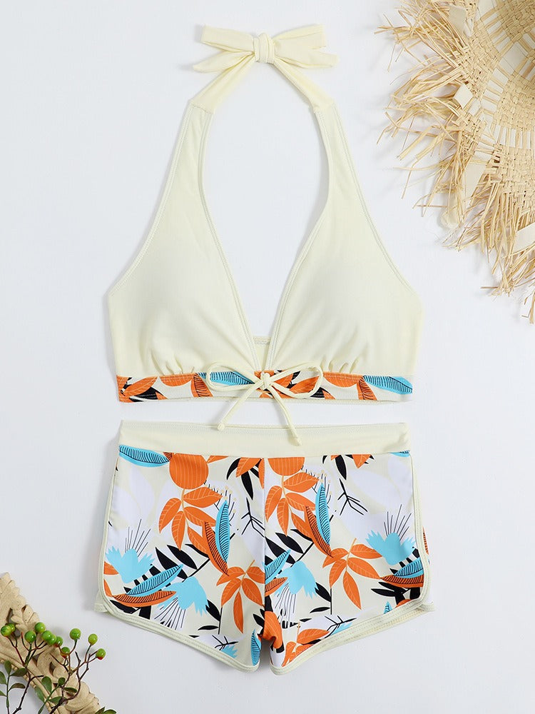 Women's High-Waisted Sports Bikini suit