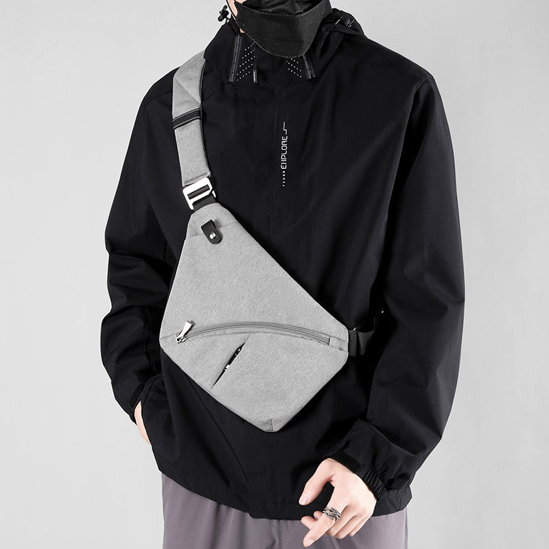 Underarm men's chest bag.