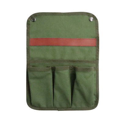 Outdoor chair armrest hanging bag