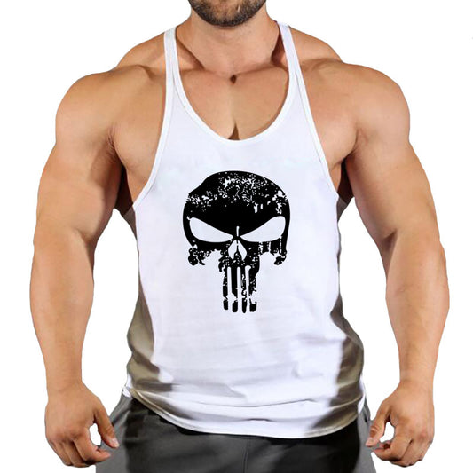 Fitness vest men's loose sleeveless