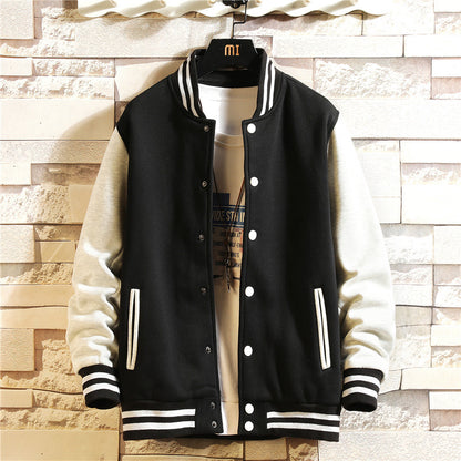 Baseball uniform, men's casual loose and trendy hoodie