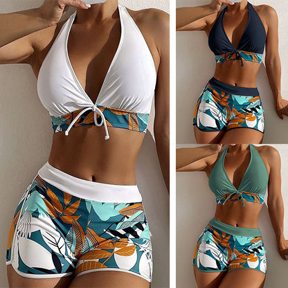 Women's High-Waisted Sports Bikini suit